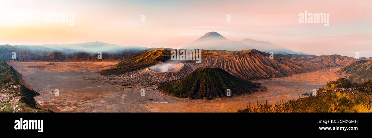 Volcanoes from penanjakan viewpoint hi-res stock photography and images ...
