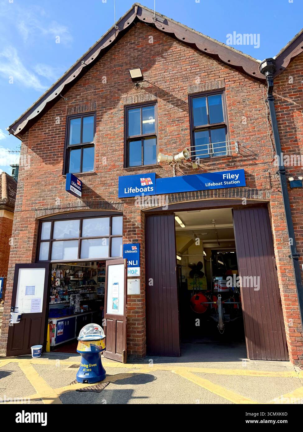 Filey Lifeboat Station, North Yorkshire, England, U.K Stock Photo - Alamy