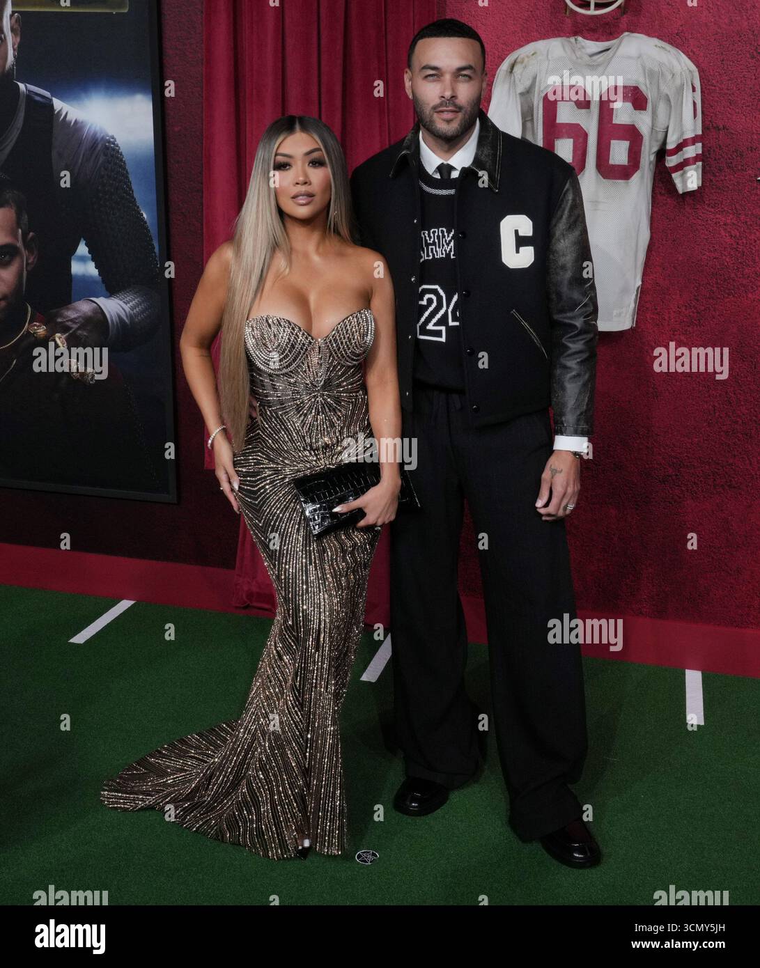 (LR) Liane V Benjamin and Don Benjamin arrives at the Universal(02)