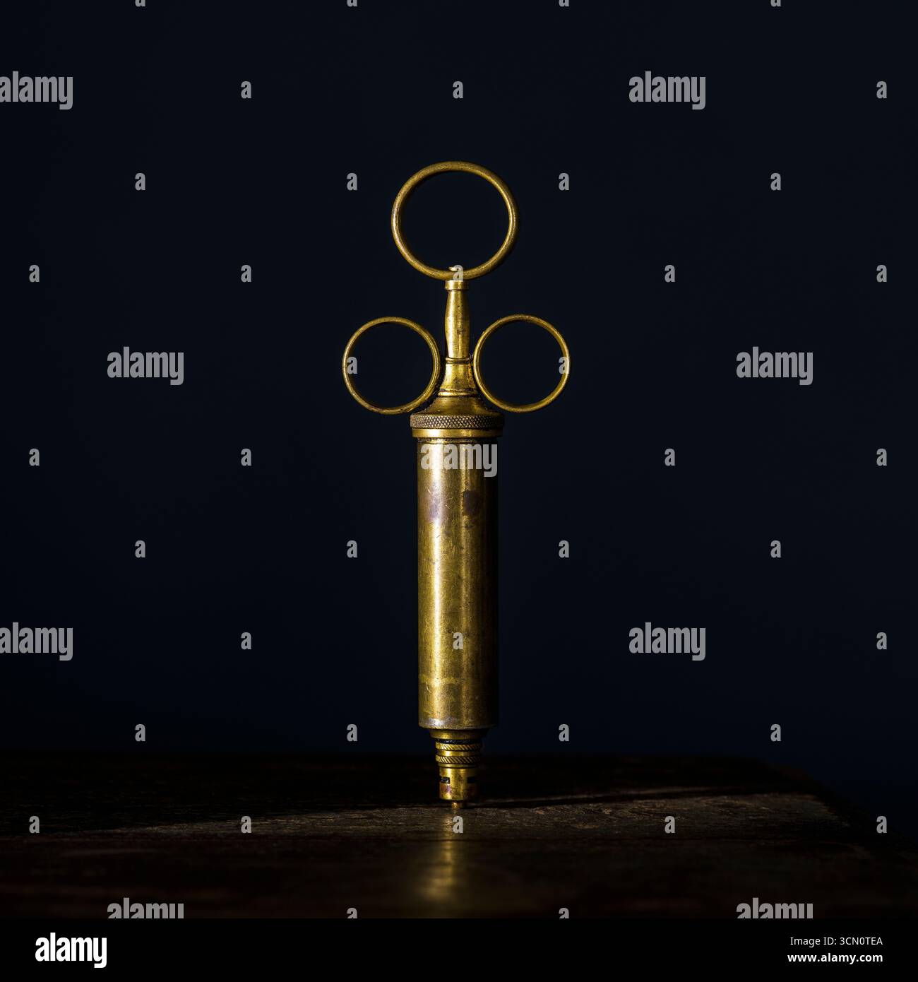 SYRINGE BRASS OIL INJECTION SYRINGE LUBRICATION DISPENSER DEVICE Stock ...