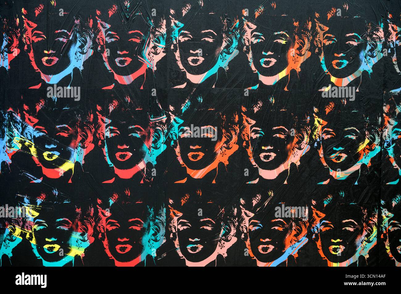 Andy warhol detail of marilyn monroe hi-res stock photography and ...