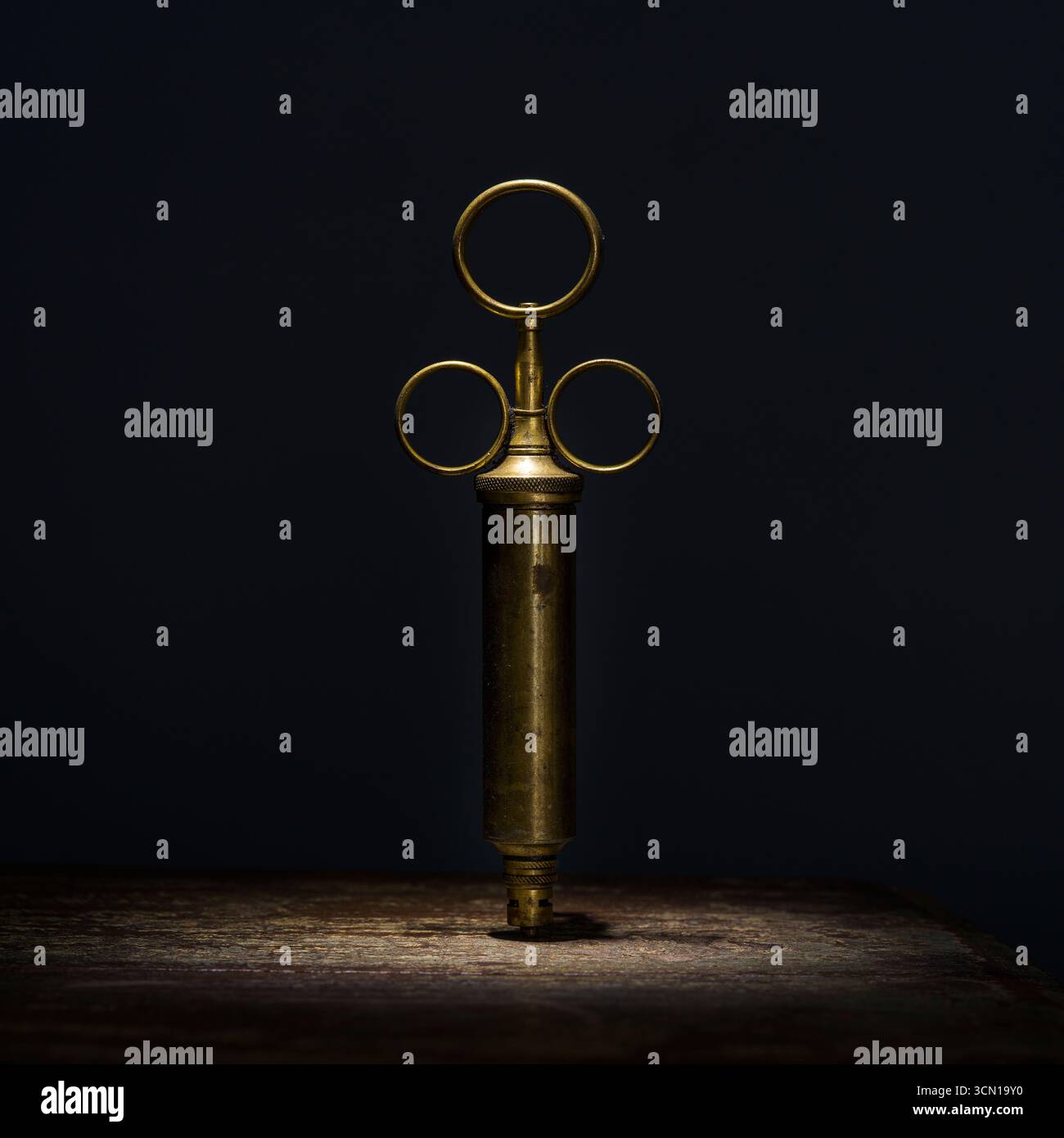 SYRINGE BRASS OIL INJECTION SYRINGE LUBRICATION DISPENSER DEVICE Stock ...