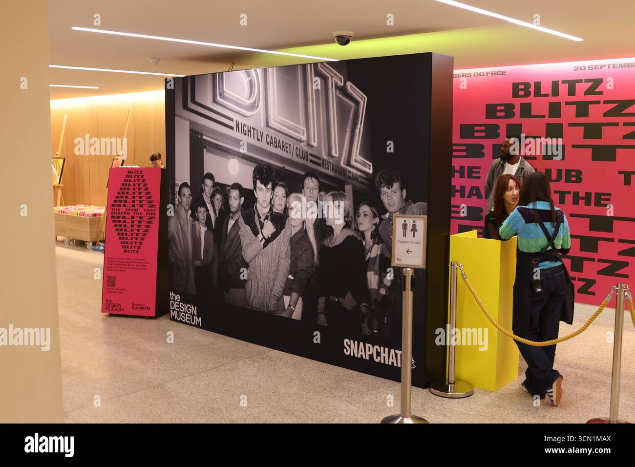Pic shows: Blitz Club Exhibition - The Design Museum Pic gavin rodgers ...