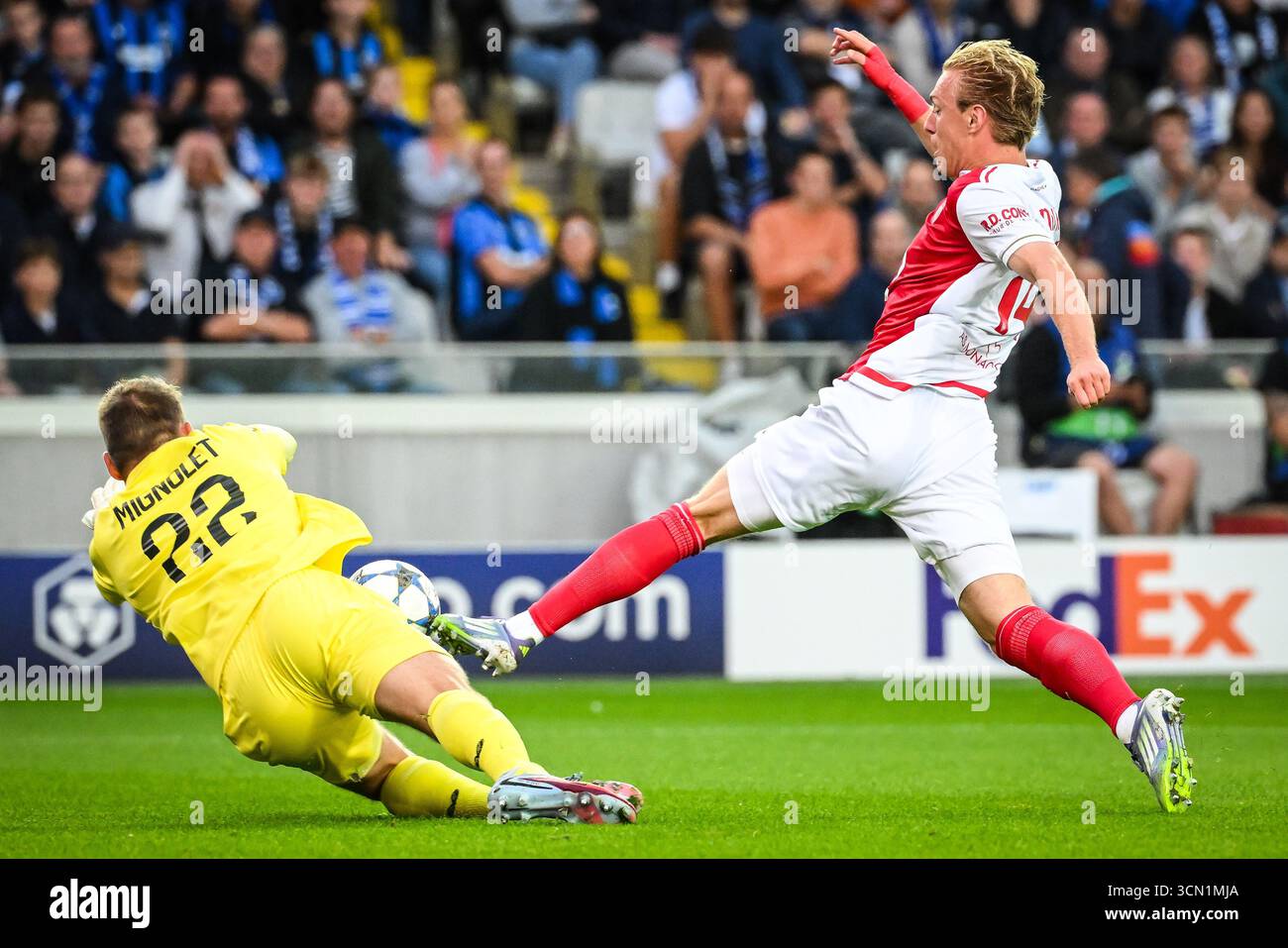 Simon Mignolet Club Brugge match Data-Driven Success and the Rise of the "Super-Striker"