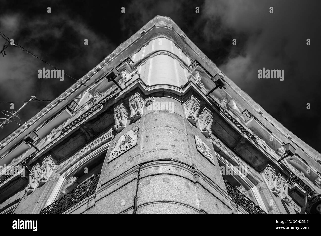 Madrid, the capital of Spain, is a vibrant city known for its rich history, grand architecture, and lively culture. Famous for its art museums. Stock Photo
