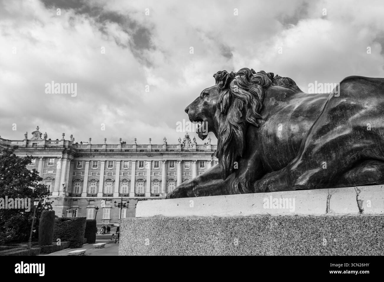 Madrid, the capital of Spain, is a vibrant city known for its rich history, grand architecture, and lively culture. Famous for its art museums. Stock Photo