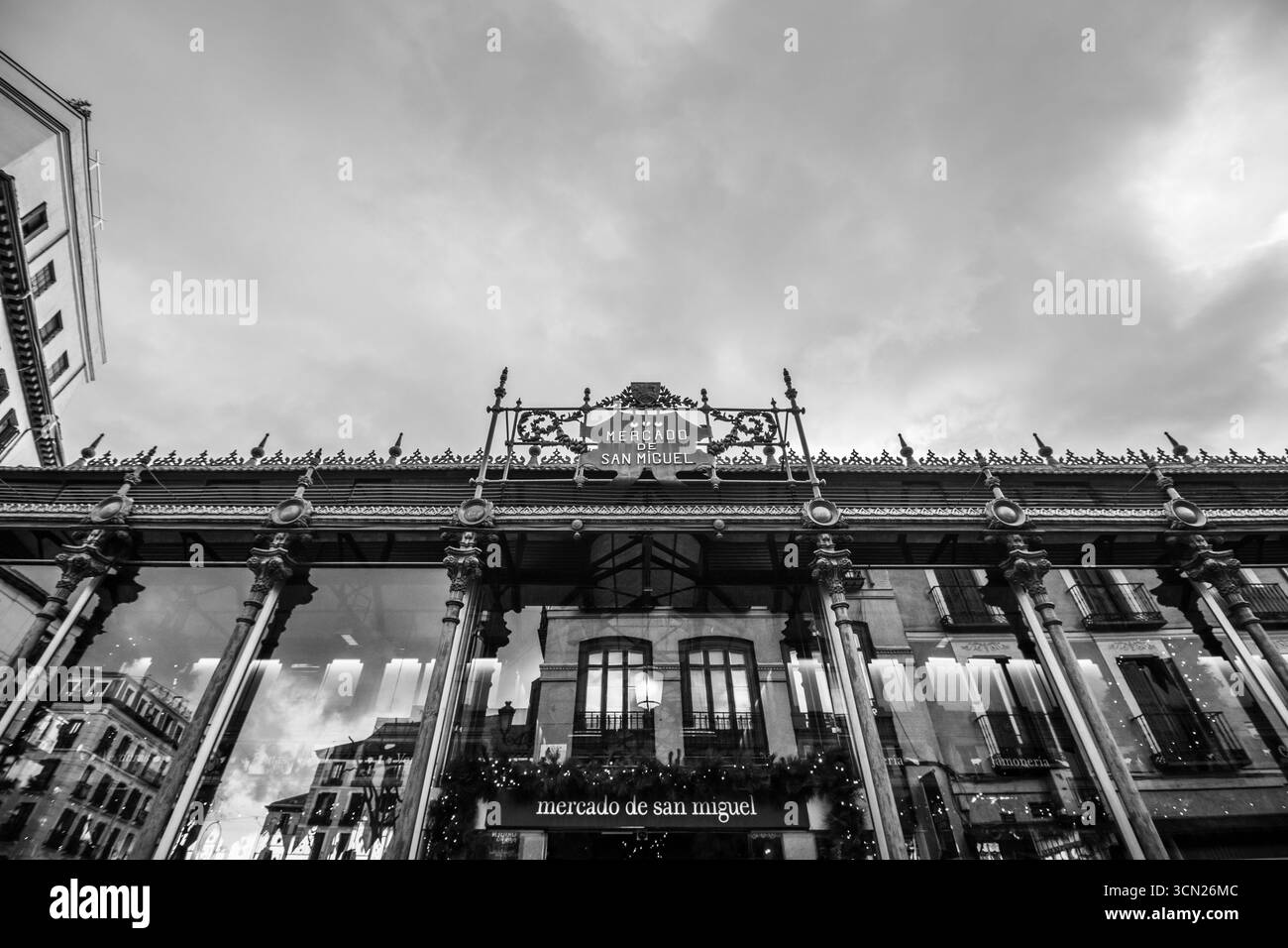 Madrid, the capital of Spain, is a vibrant city known for its rich history, grand architecture, and lively culture. Famous for its art museums. Stock Photo