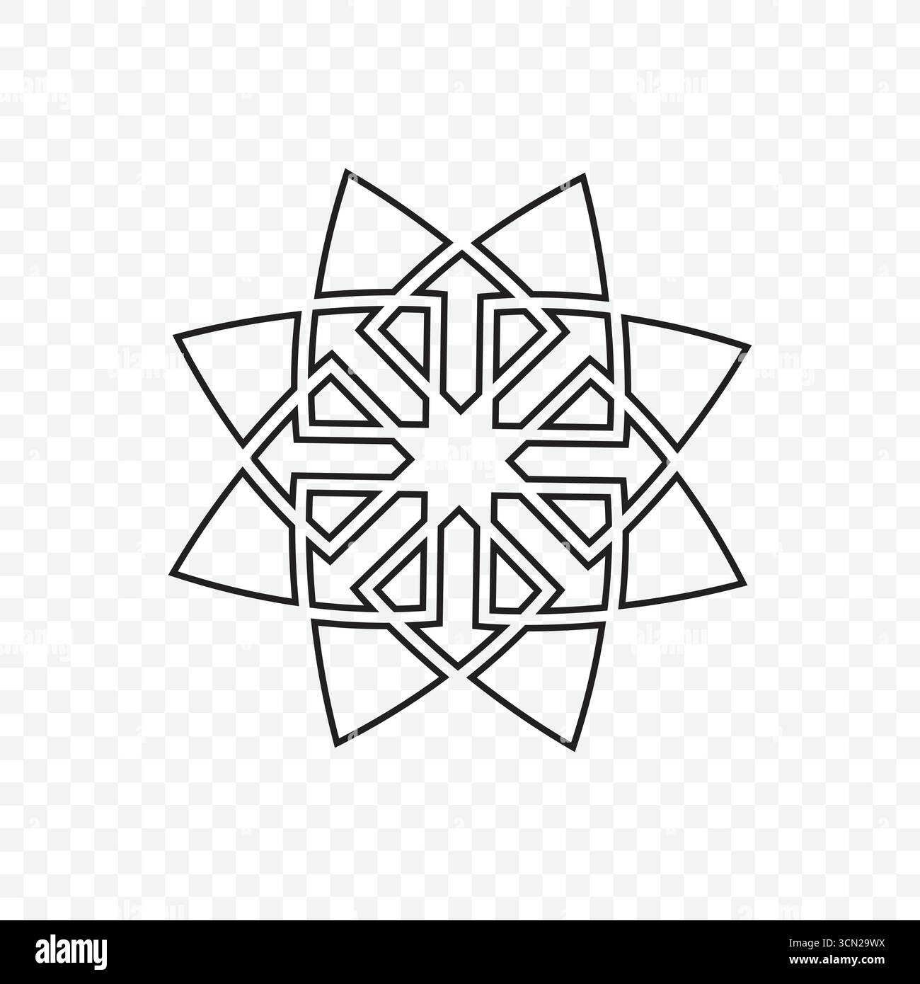 Arrow wheel luxury logo design template Stock Vector