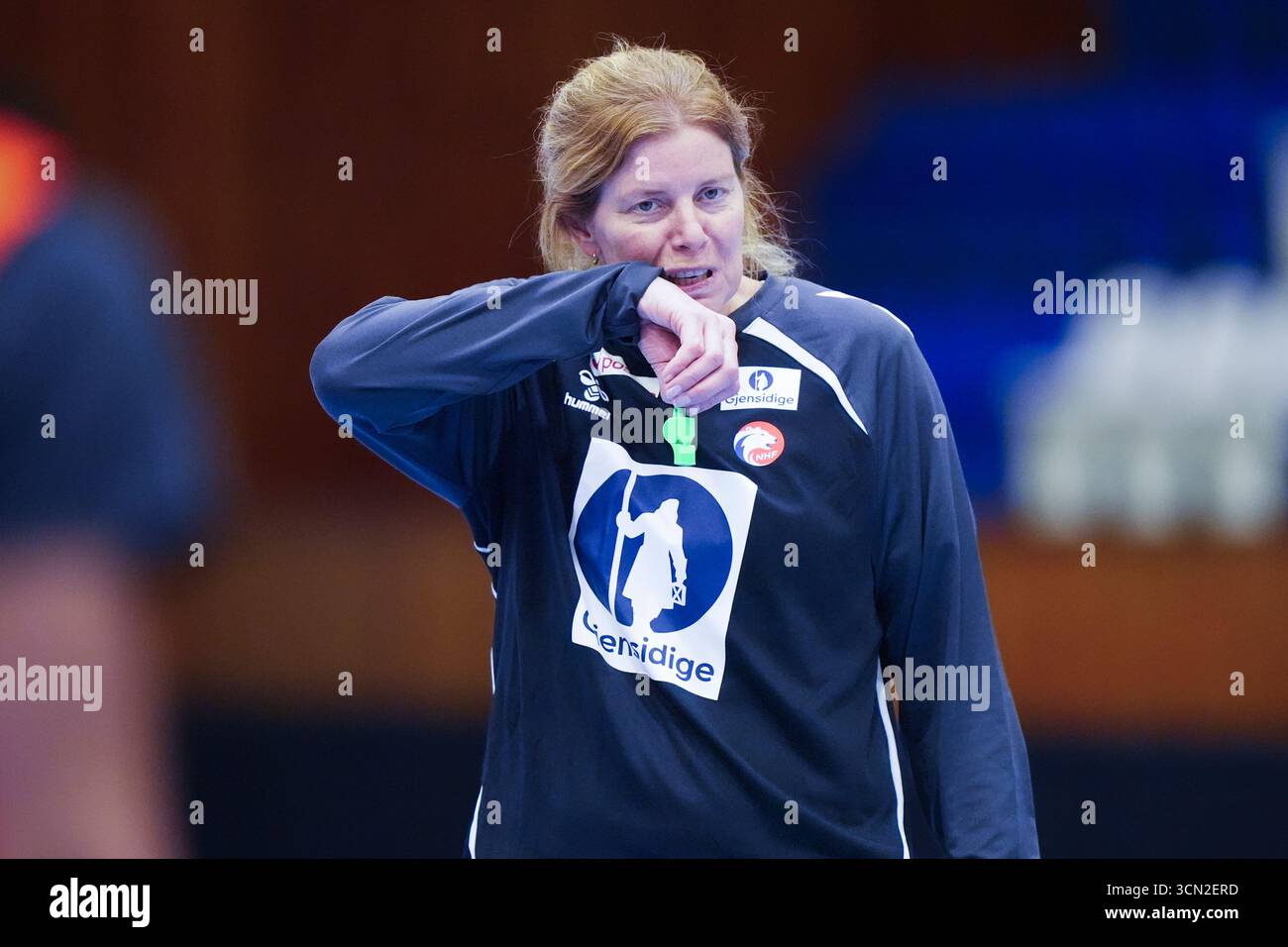 Cheb, Czech Republic 20250918. Tonje Larsen and the Norwegian women's ...