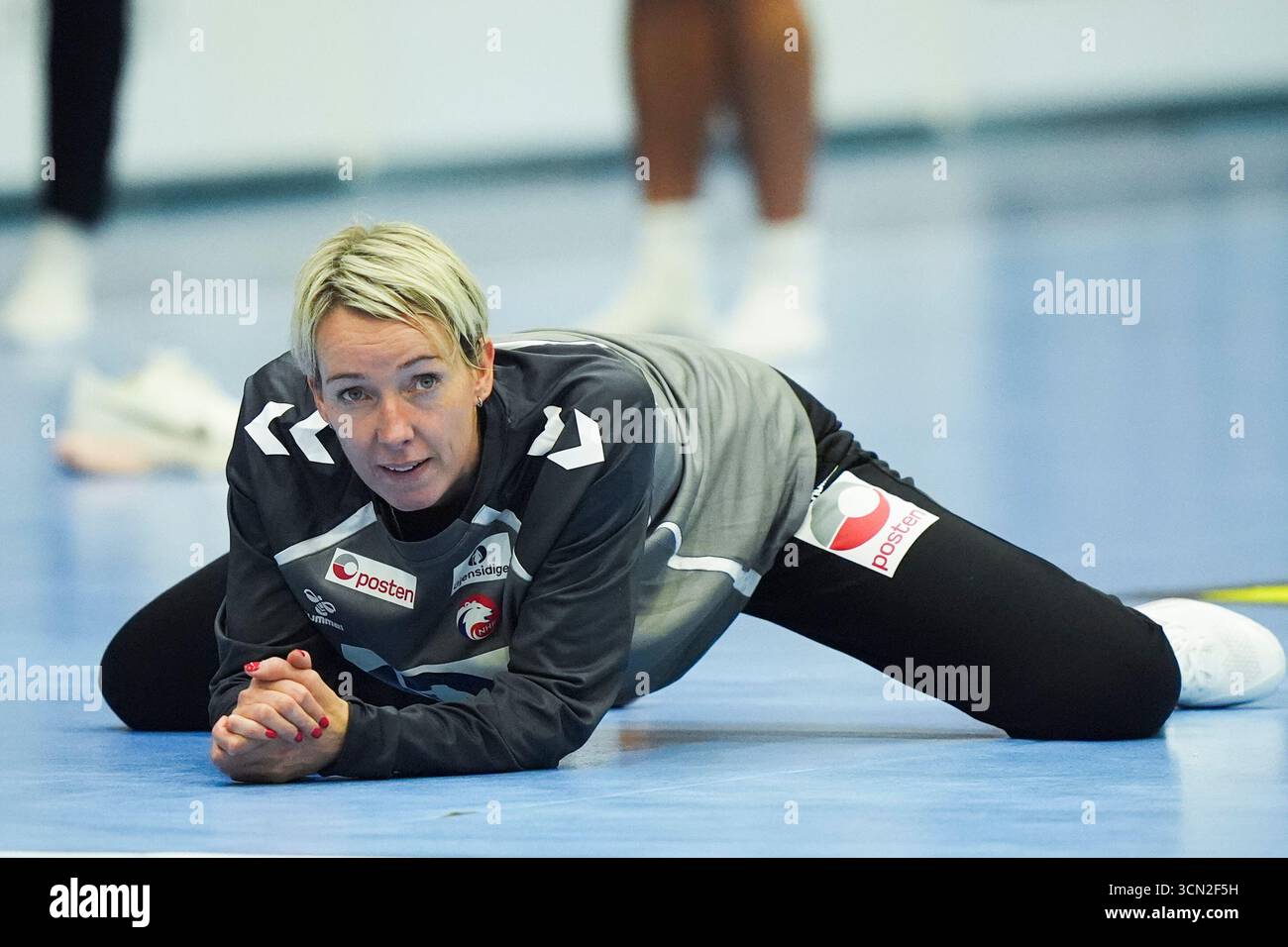 Cheb, Czech Republic 20250918. Katrine Lunde and the Norwegian women's ...