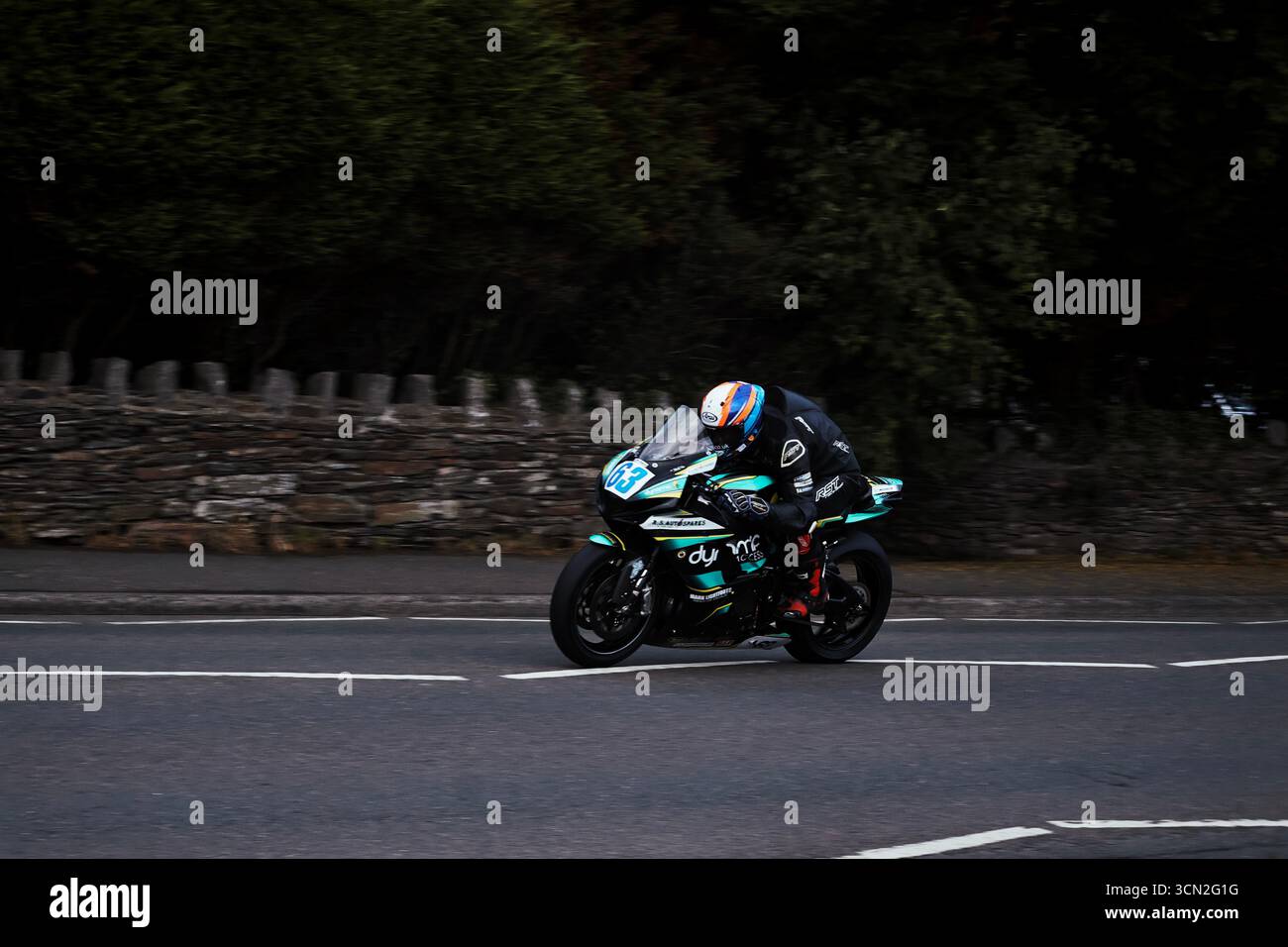 Isle of Man TT Racers Stock Photo - Alamy