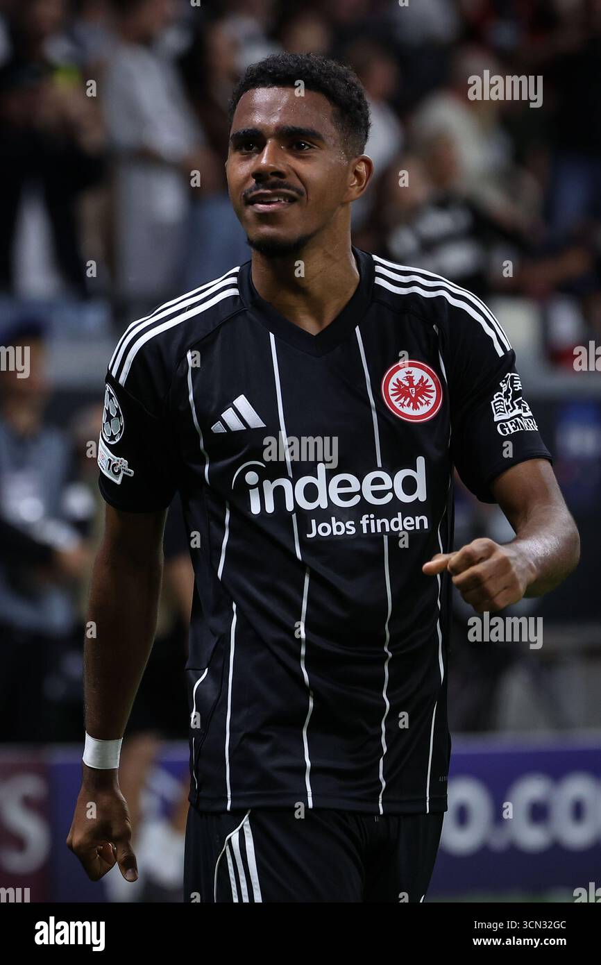 Ansgar Knauff (Eintracht Frankfurt) during the UEFA Champions League ...