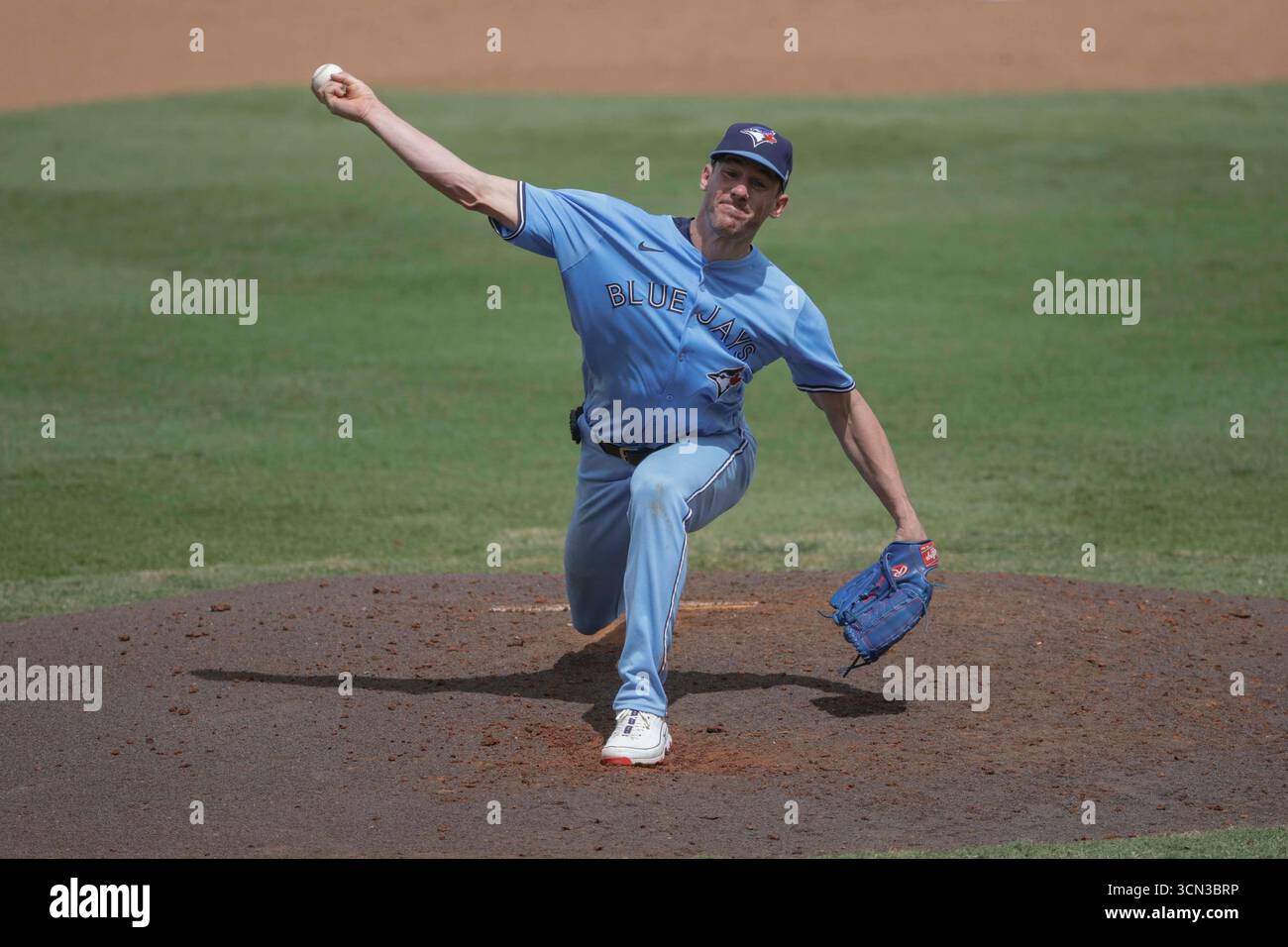 Tampa, Florida, USA. 18th Sep, 2025. Toronto Blue Jays pitcher Chris ...