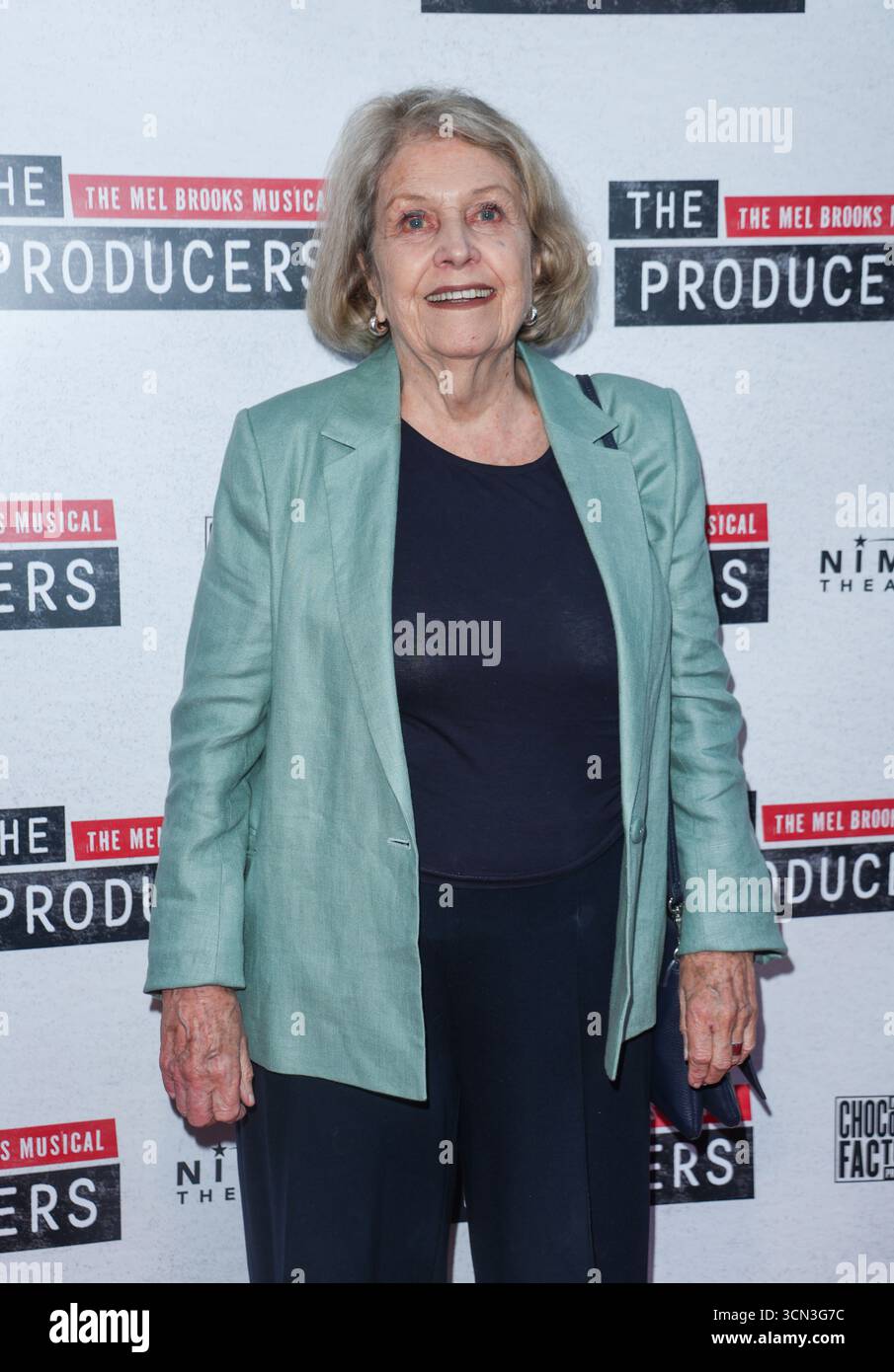 Anne Reid seen attending "The Producers" West End Opening Night at the ...