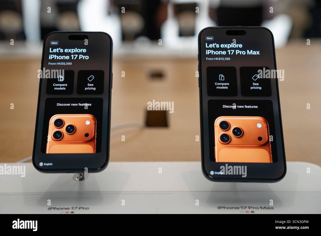Apples IPhone 17 Series Goes on Sale in Hong Kong The IPhone 17 and ...