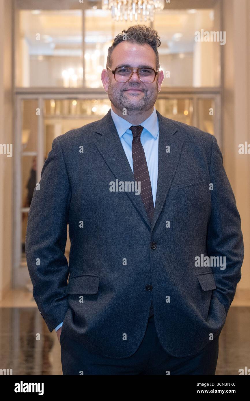 New York, NY, September 18, 2025: Greg Hildreth attends photo call for ...