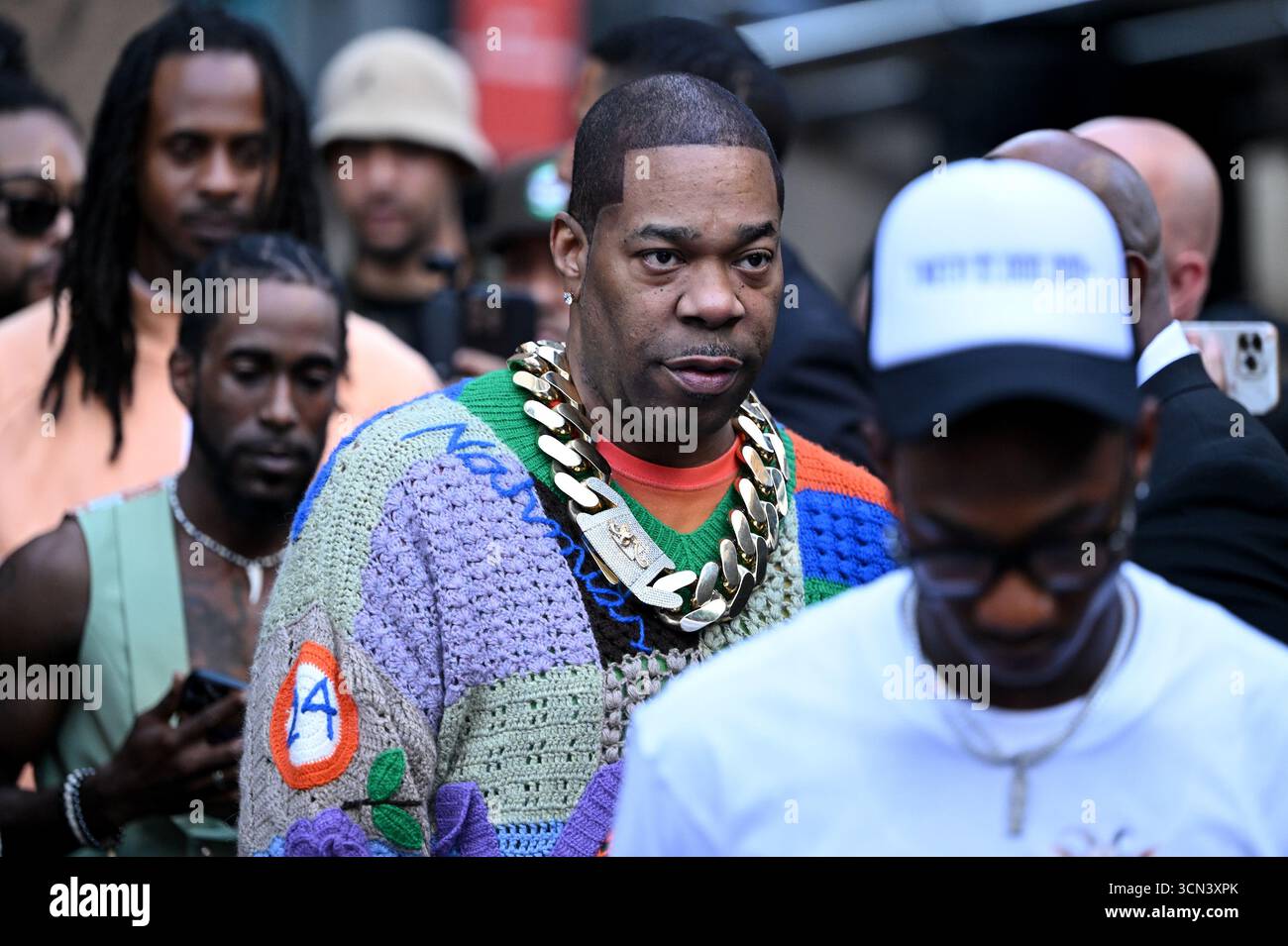 Busta Rhymes attends 'Macy's and Rookie In The City' fashion show at ...