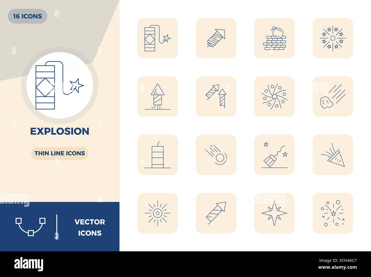 State-of-the-art bundle featuring 16 PIXEL perfect vector icons ...