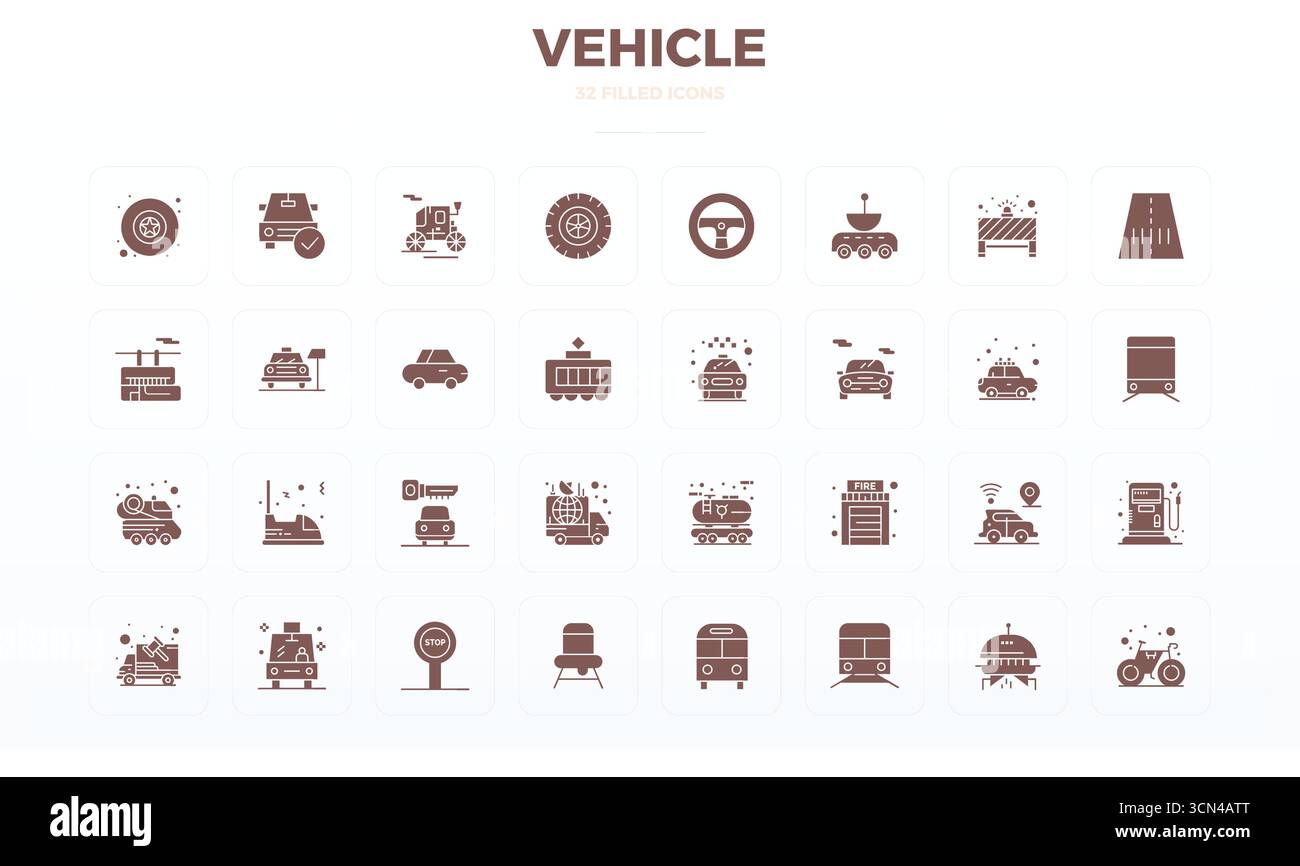 Beautifully rendered 32 Filled Glyph PIXEL perfect vector icons for ...