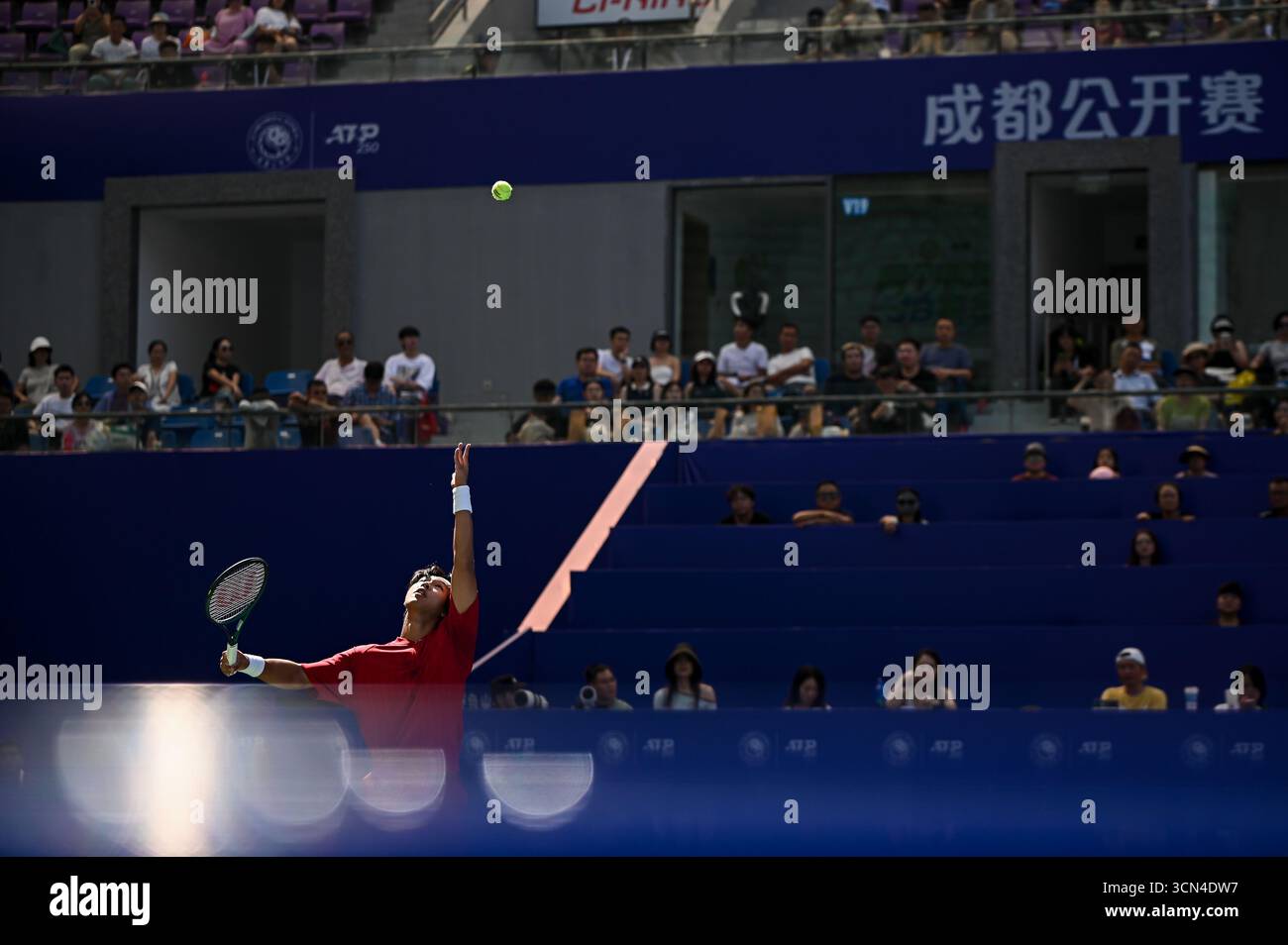 Chengdu, China PR. 19 September, 2025. Yi Zhou during the Day 4 of ATP ...