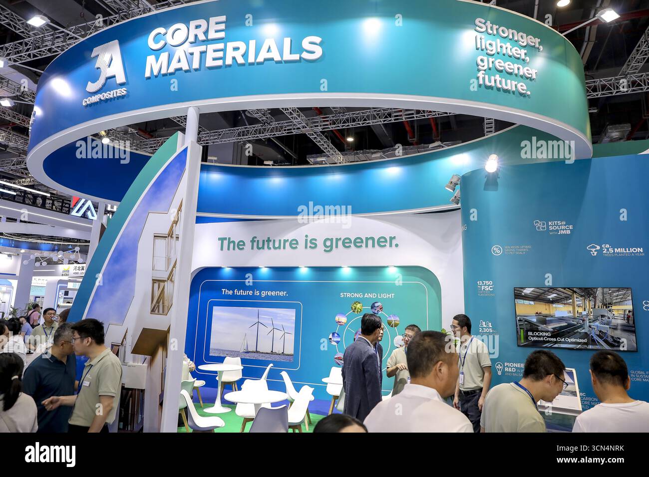 The 28th China Composites Expo kicks off in Shanghai, China, 16 ...