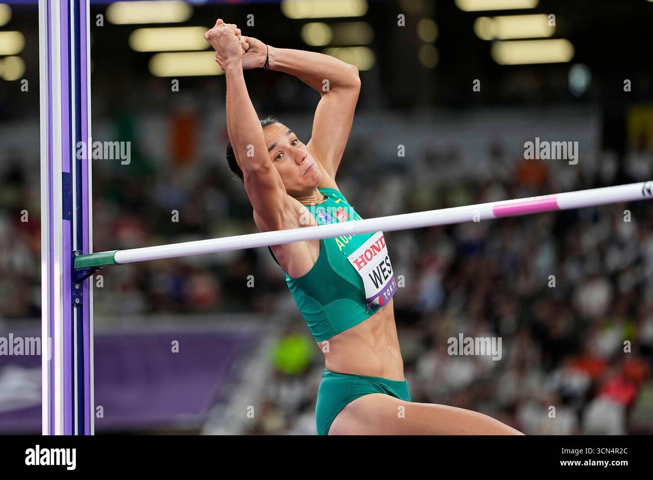Australia s Tori West Competes In The Heptathlon High Jump At The World australia-s-tori-west-competes-in-the-heptathlon-high-jump-at-the-world