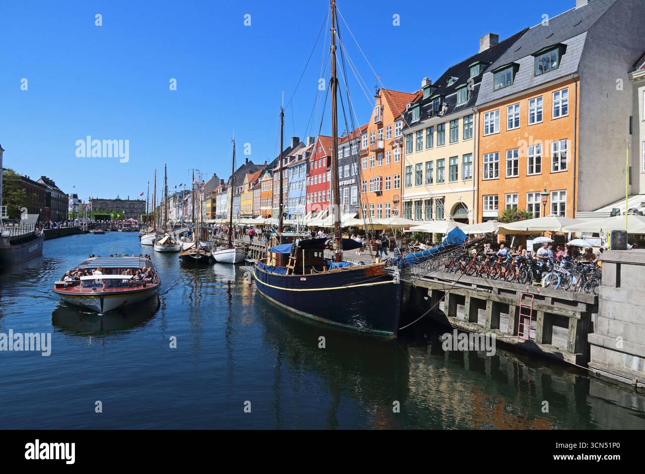 Aimant Réfrigérateur Copenhague - Nyhavn, Architecture, Danois, Neuf