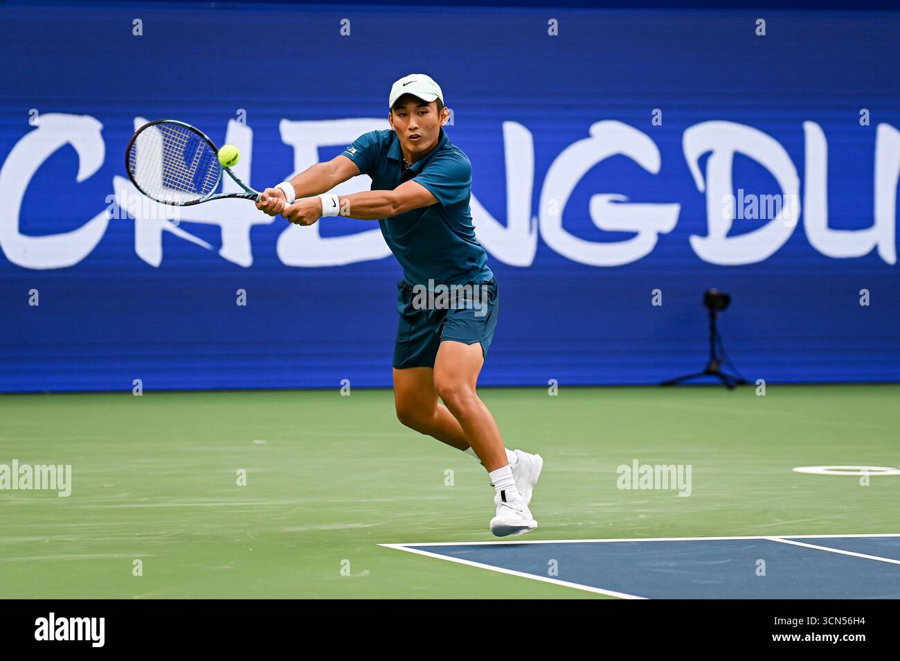 Chengdu, China PR. 19 September, 2025. Juncheng Shang during the Day 4 ...