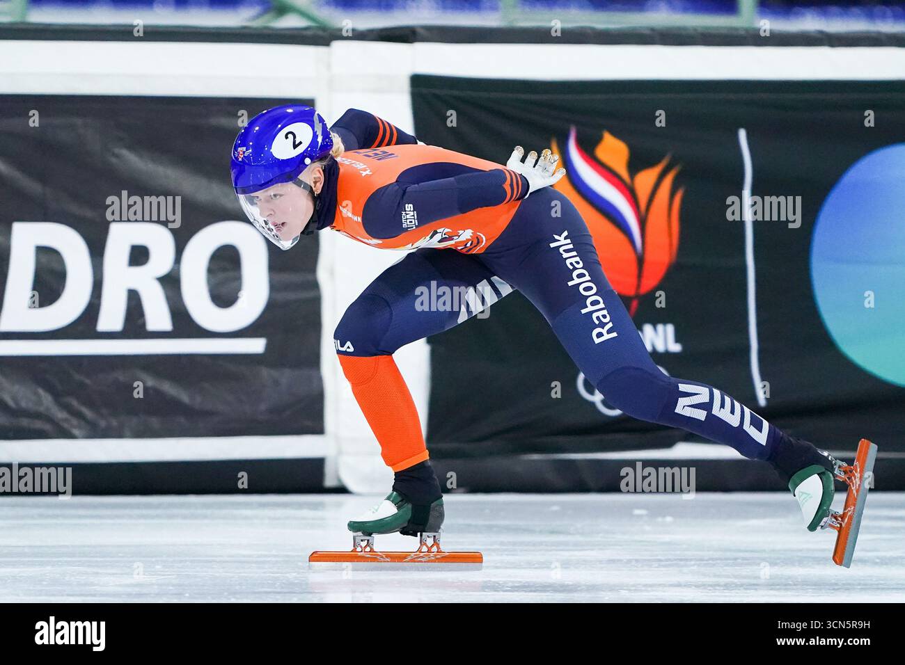 HEERENVEEN, NETHERLANDS - SEPTEMBER 19: Xandra Velzeber during the
