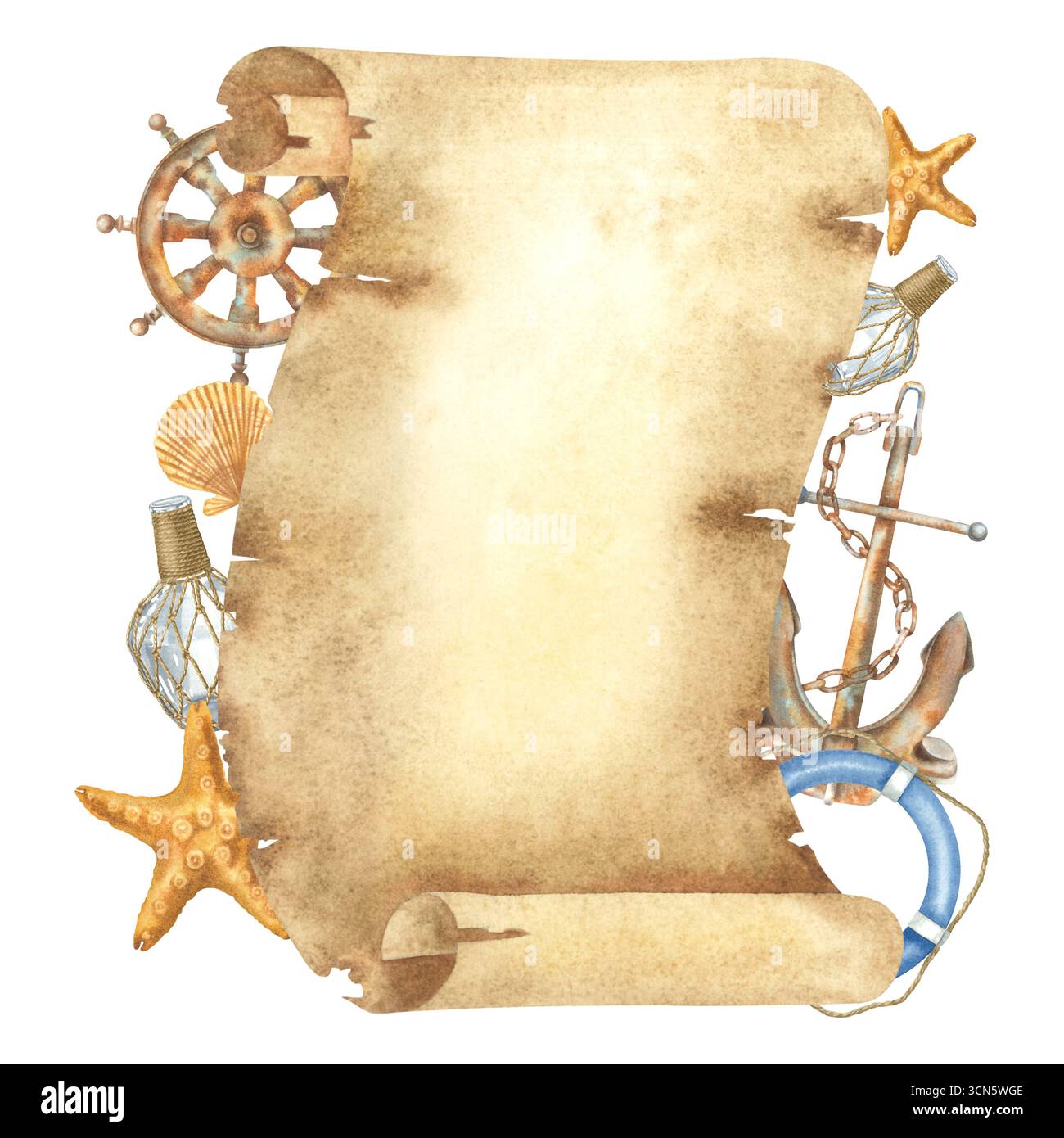 Vintage rusty anchor in Cut Out Stock Images & Pictures - Alamy