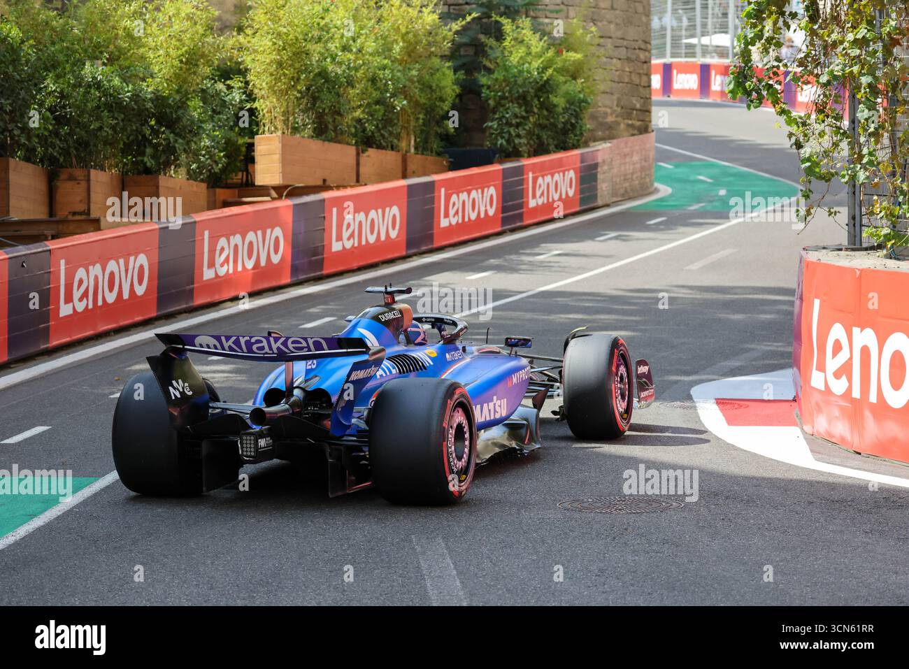 Williams scores point in Azerbaijan GP as Aston Martin lacks speed Williams scores point in Azerbaijan GP as Aston Martin lacks speed