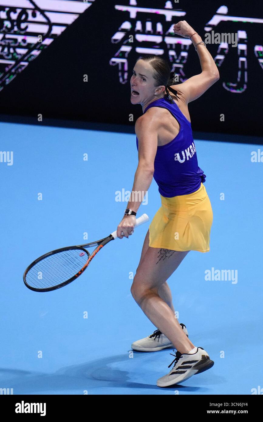 Elina Svitolina leads Ukraine to first Billie Jean King Cup final Elina Svitolina leads Ukraine to first Billie Jean King Cup final