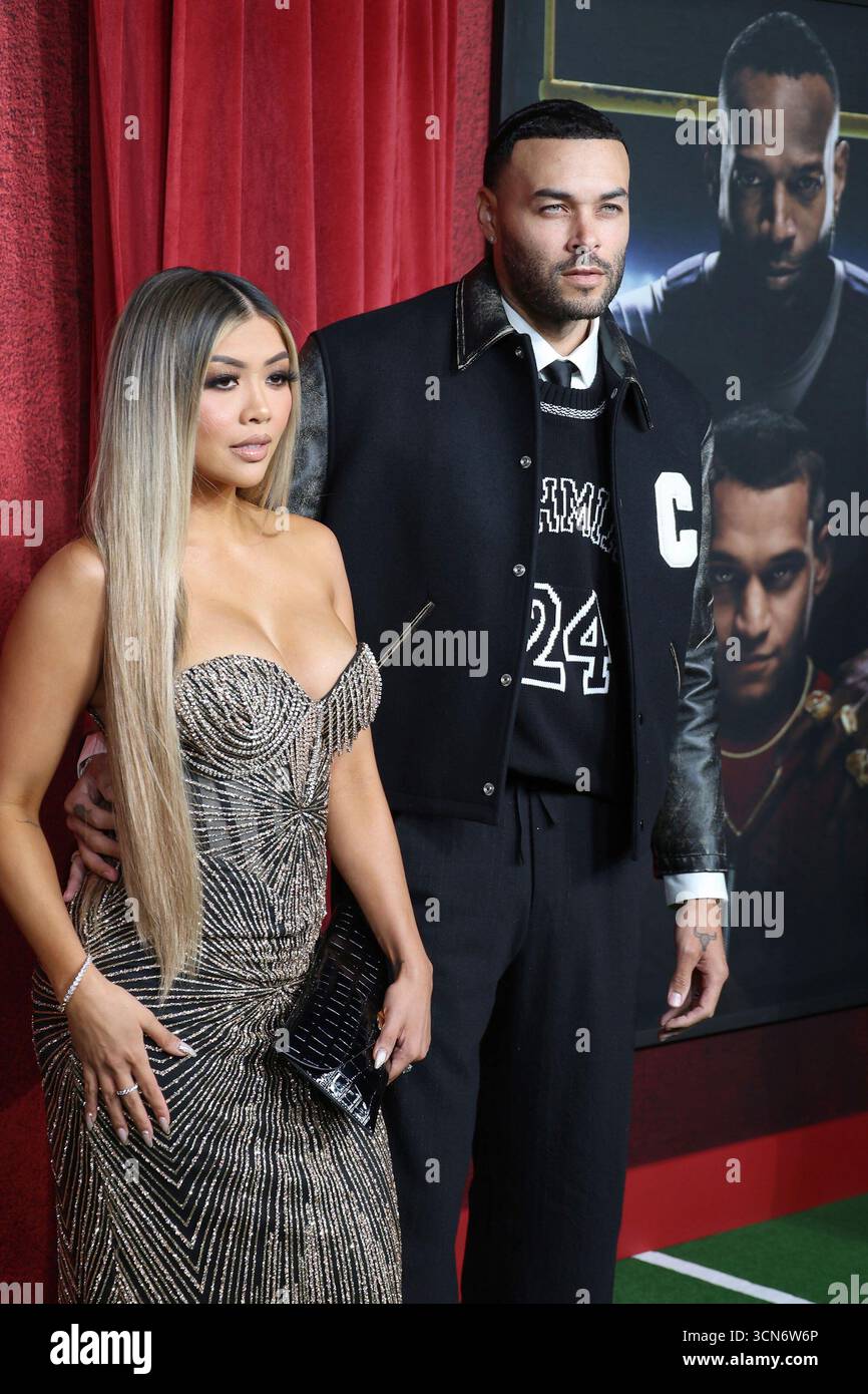 Liane V Benjamin, Don Benjamin at arrivals for HIM Premiere, TCL