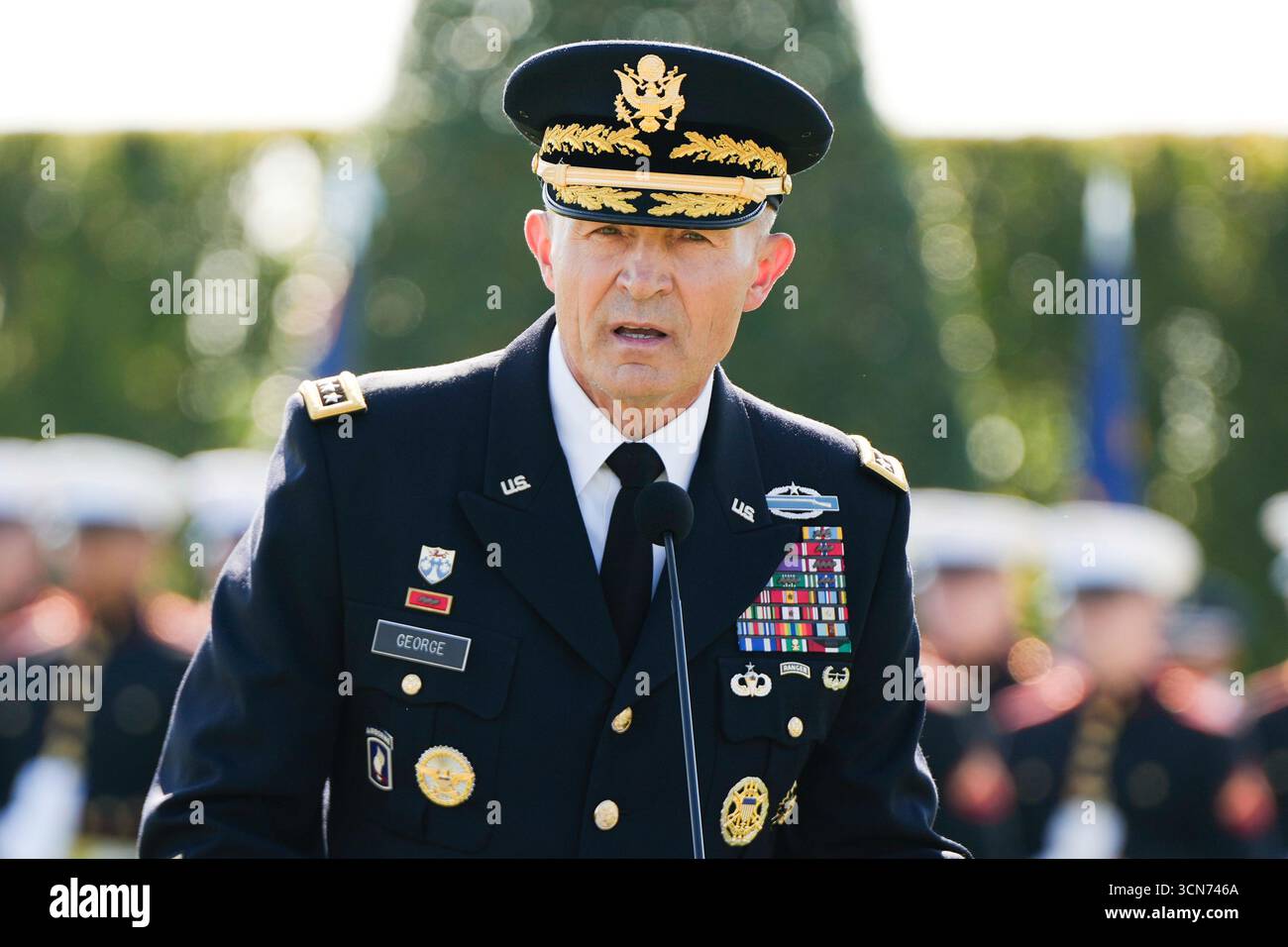 Army Chief of Staff Gen. Randy George speaks during the POW/MIA ...