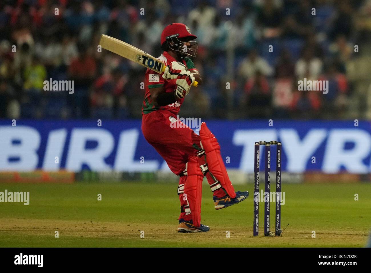 Oman's Aamir Kaleem plays a shot during the Asia Cup cricket match ...