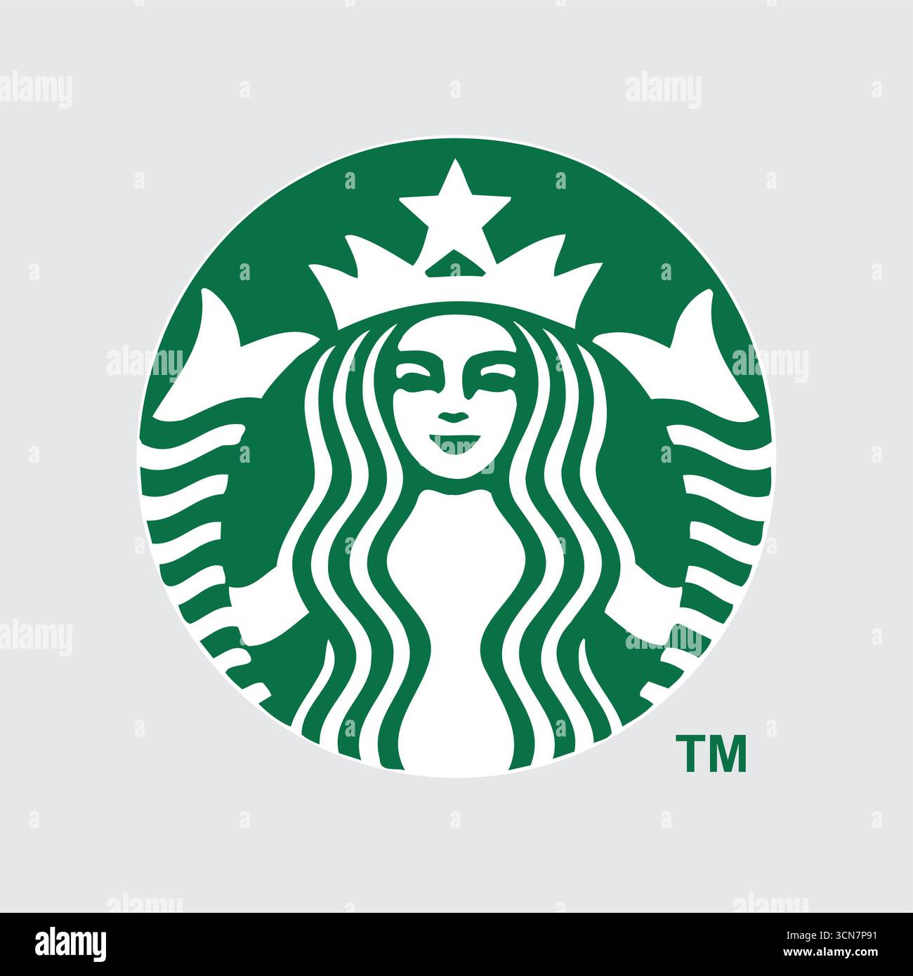 A starbucks logo Stock Vector Images - Alamy, image size:1300x1390