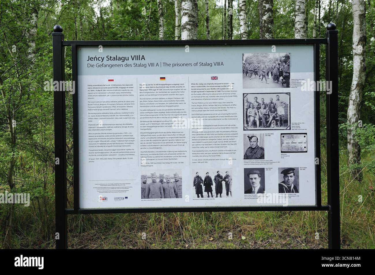 Zgorzelec, Dolnoslaskie, Polska, STALAG VIII A,photo Kazimierz Jurewicz ...