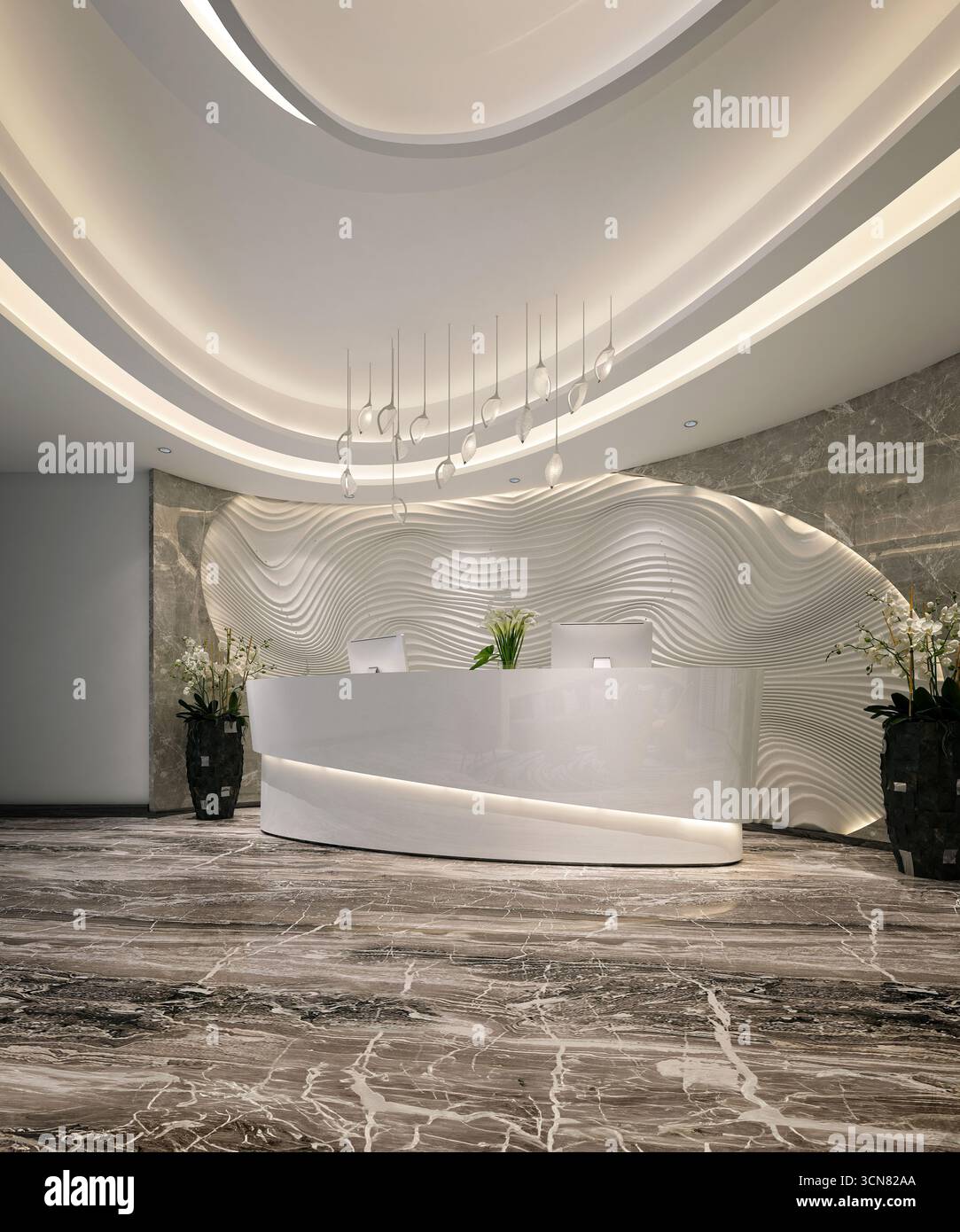 Reception Build Beautiful modern wood building hi-res stock photography and images - Alamy