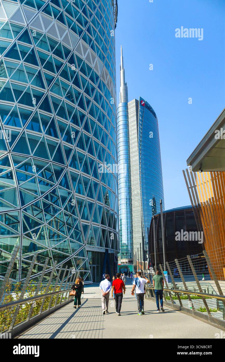 Piazza Complex Milan, Italy. 19th Sep, 2025. Milan (Italy), September 19, 2025 ...