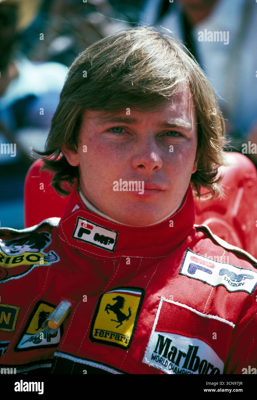 Photo Ancienne F1 – Didier Pironi Et Alain Prost – GP 1981 – Photo De Course