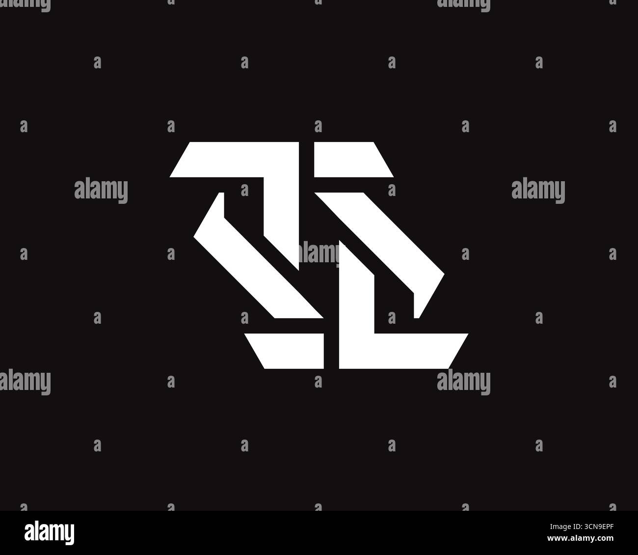 TL vector logo template Stock Vector Image & Art - Alamy