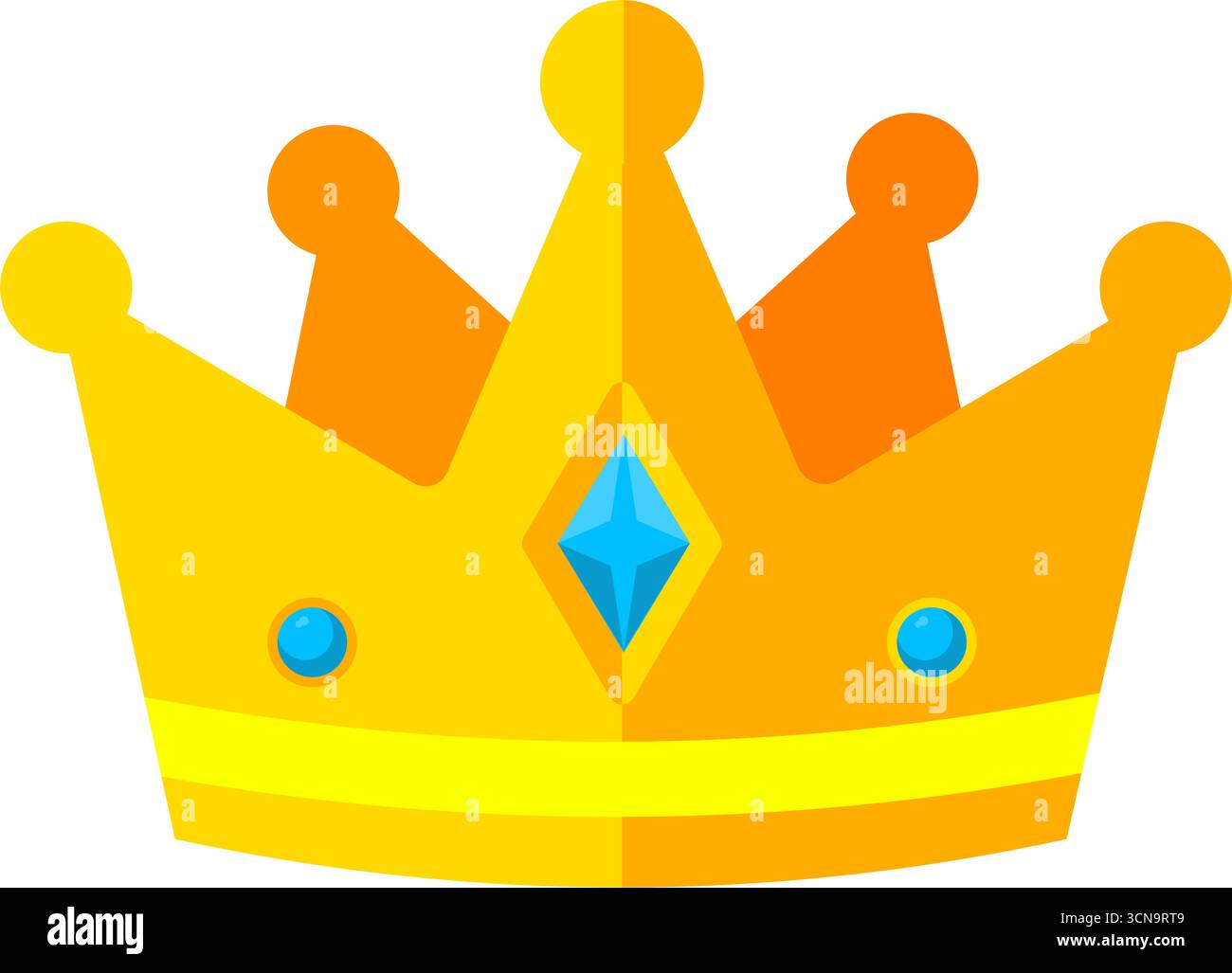 King crown vector vectors hi-res stock photography and images - Alamy