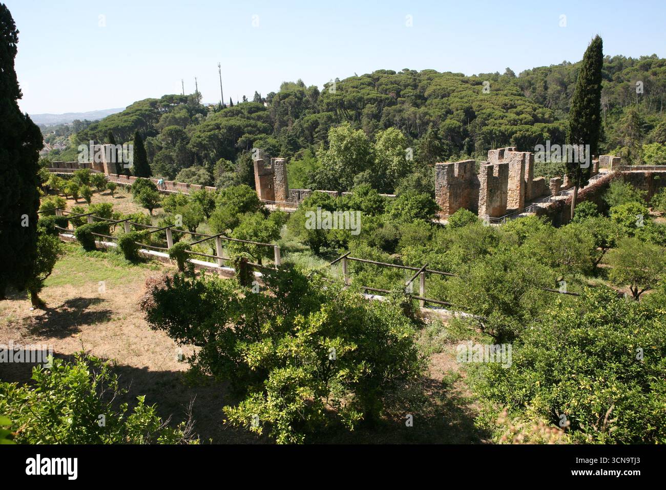 Tomar Sign Sign Guide to Tomar in Portugal Stock Photo - Alamy
