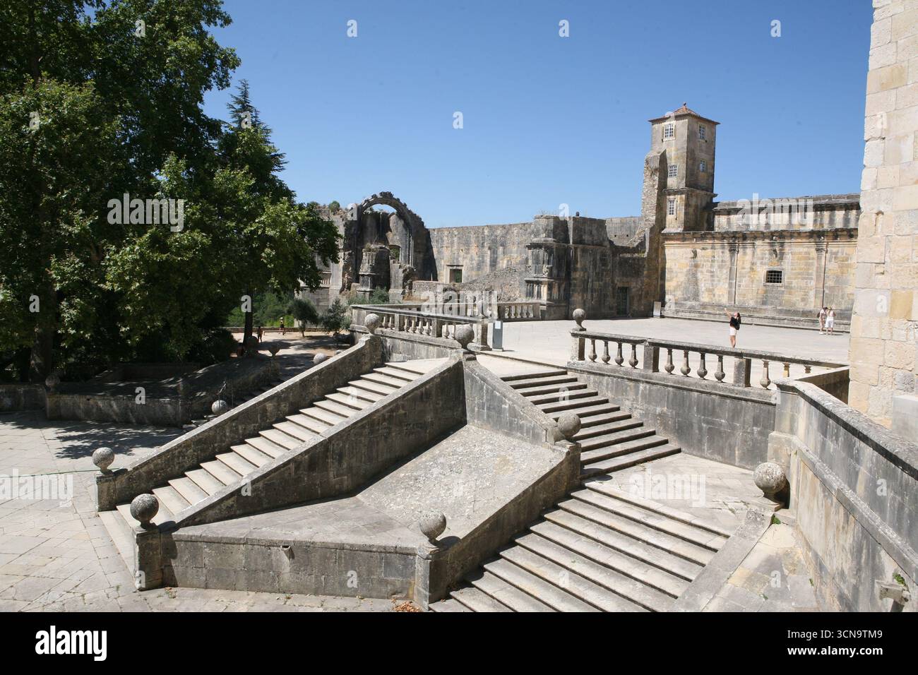 Tomar Sign Sign Guide to Tomar in Portugal Stock Photo - Alamy
