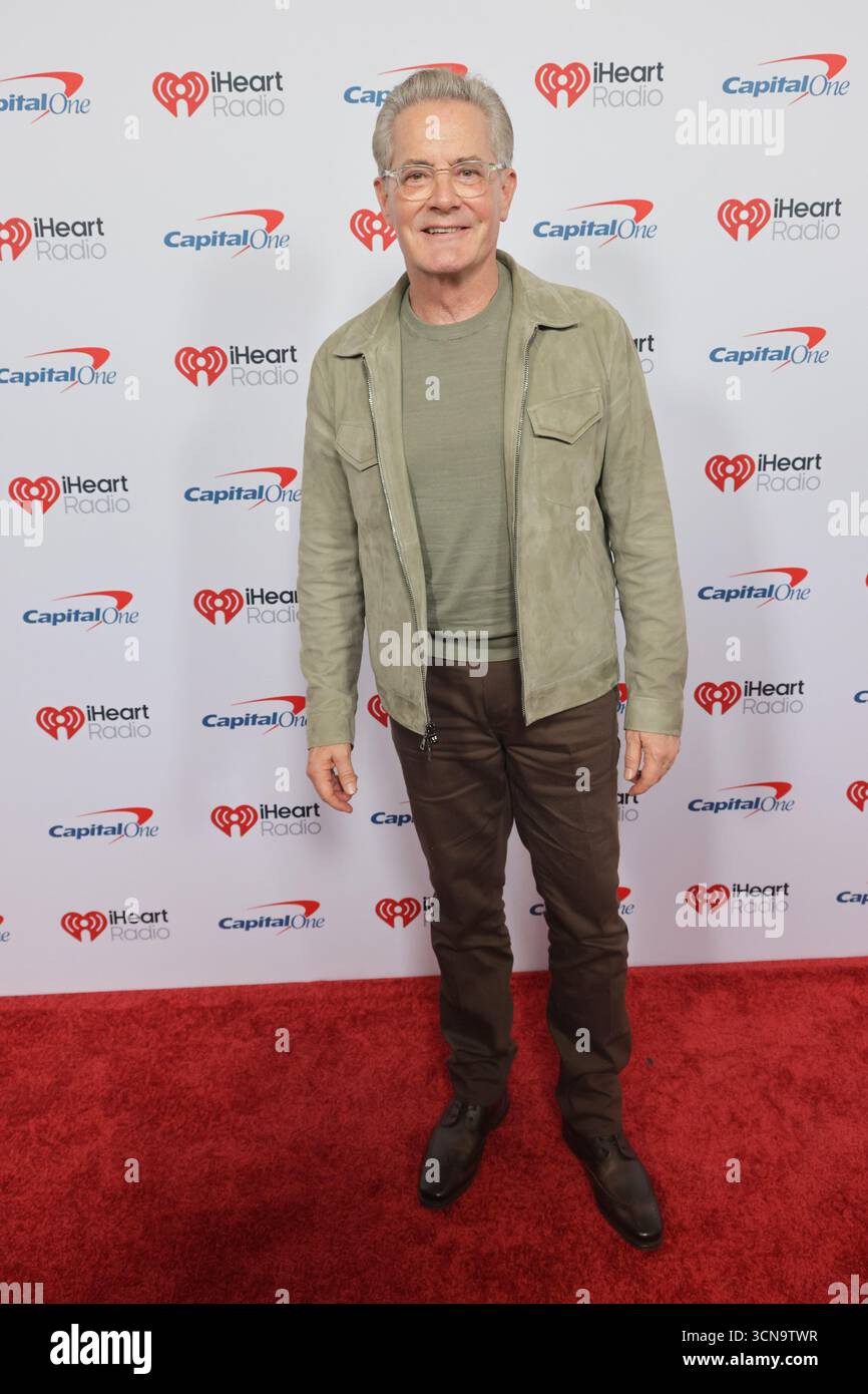 Kyle Maclachlan Attends The 2025 Iheartradio Music Festival At T Mobile