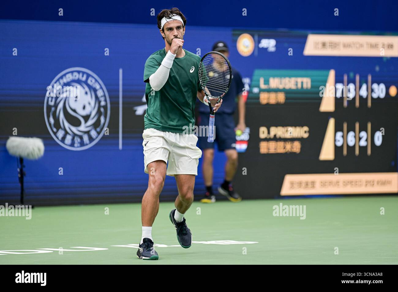 Chengdu, China PR. 20 September, 2025. Lorenzo Musetti during the Day 5 ...