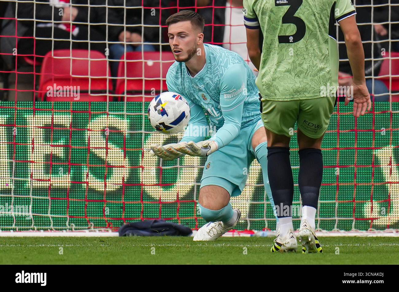 Goalkeeper Josh Keeley (24) of Luton Town during the Sky Bet League 1 ...