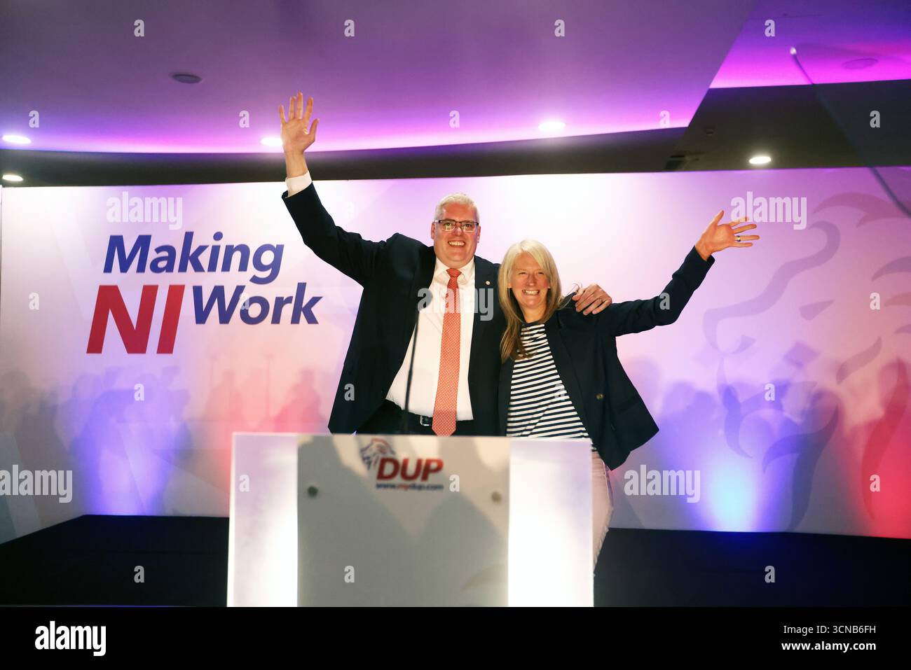 democratic-unionist-party-dup-leader-gavin-robinson-and-his-wife