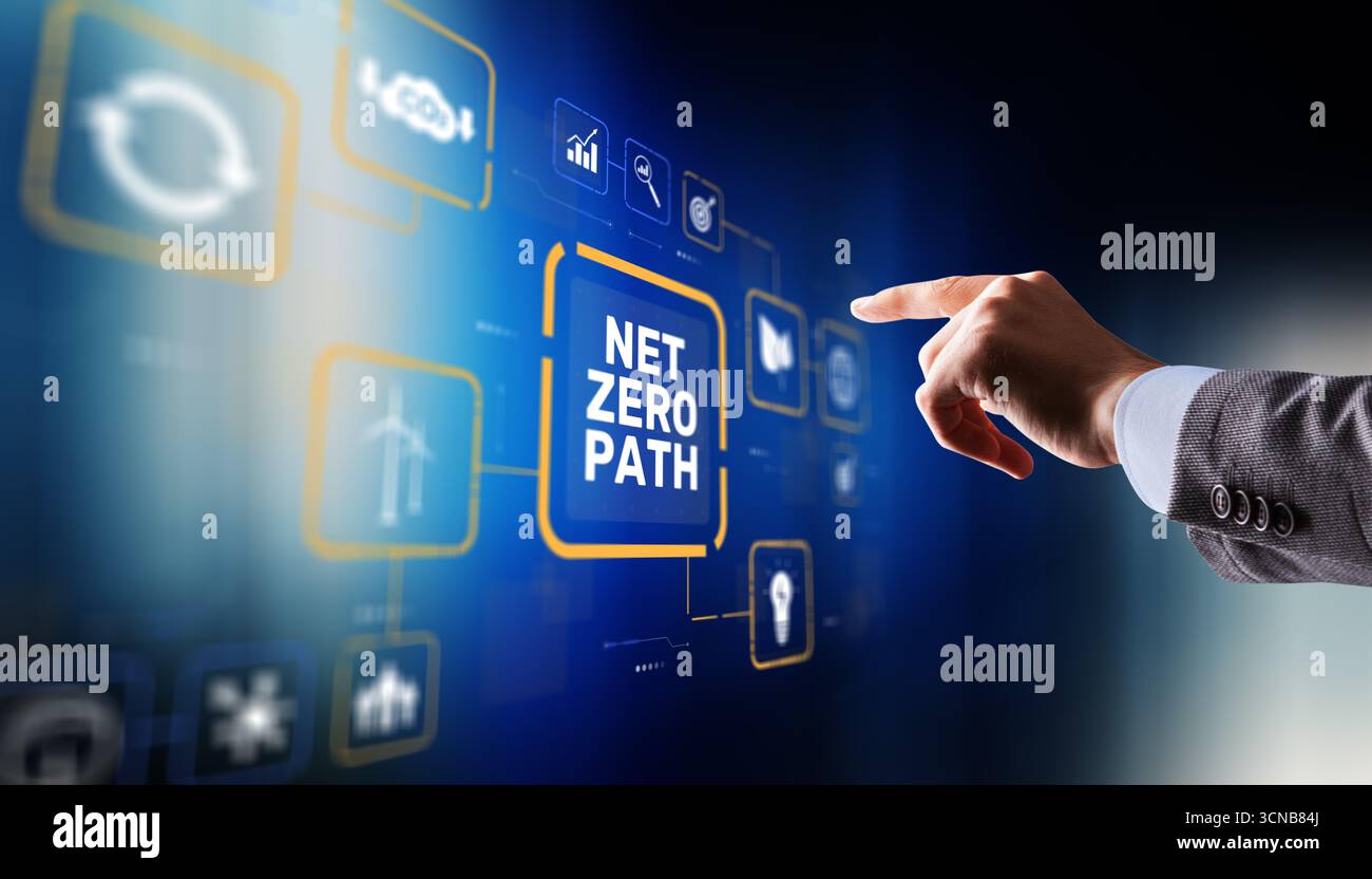 Net zero solutions hi-res stock photography and images - Alamy