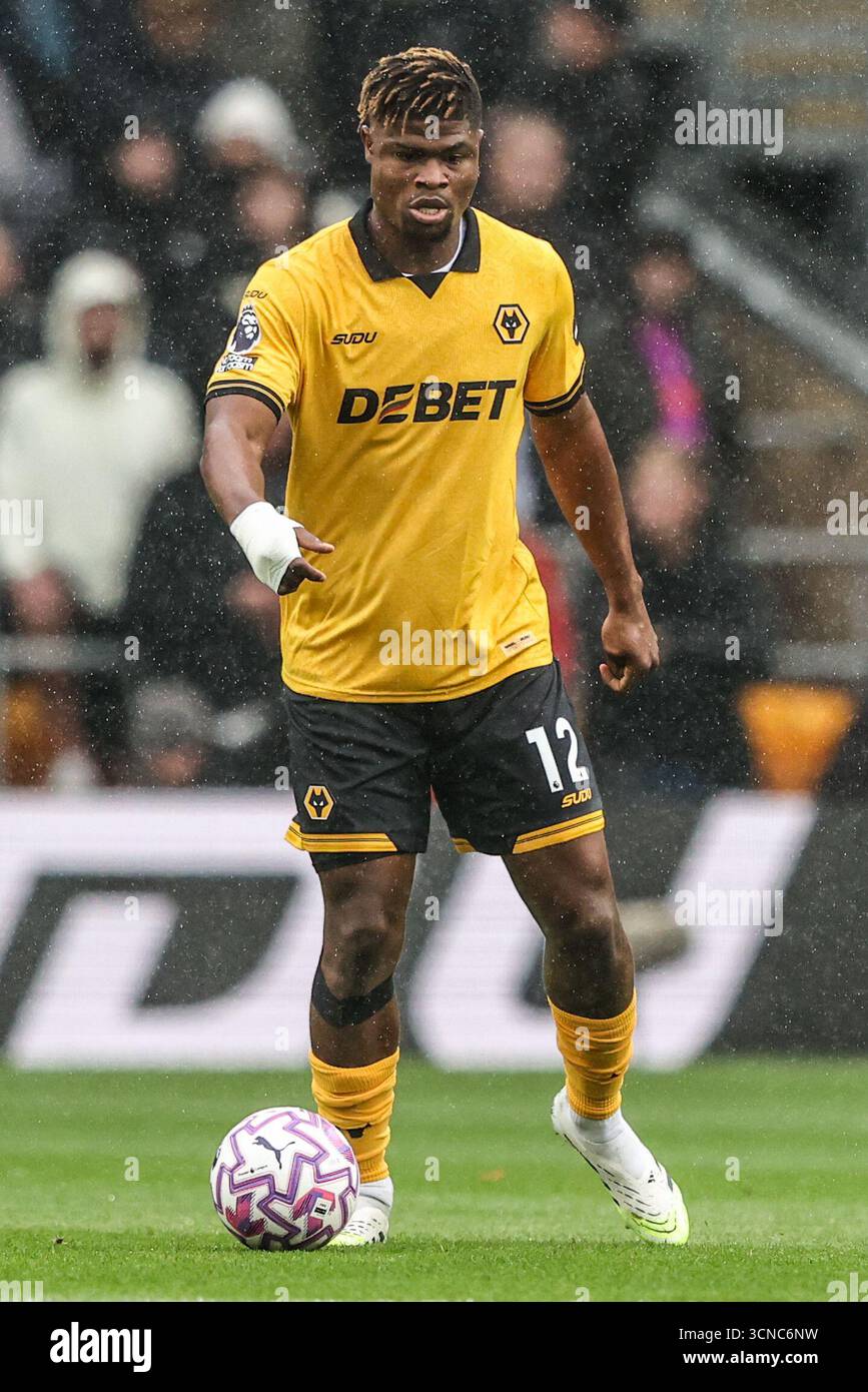 Emmanuel Agbadou of Wolverhampton Wanderers during the Premier League ...